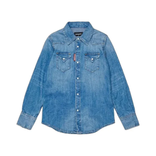 Long Sleeve Denim Shirt