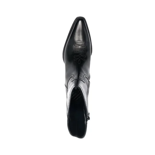 Pointed-Toe Ankle Boots