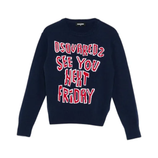 Intarsia-Logo Sweater
