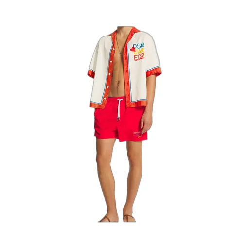 Summer Lovers Drop Shoulder Muslin Bowling Shirt