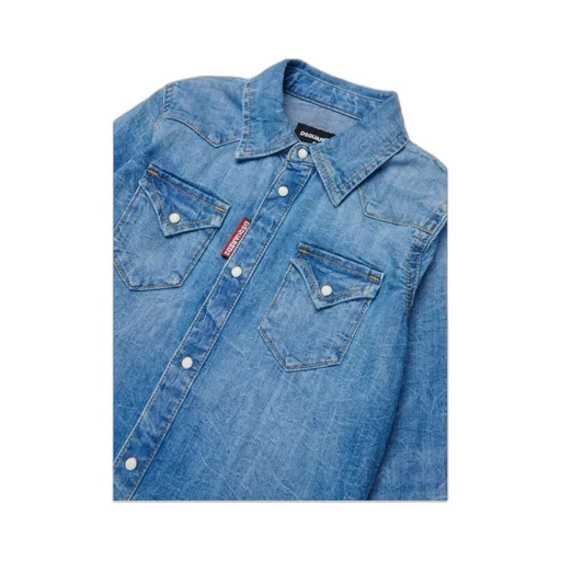 Long Sleeve Denim Shirt