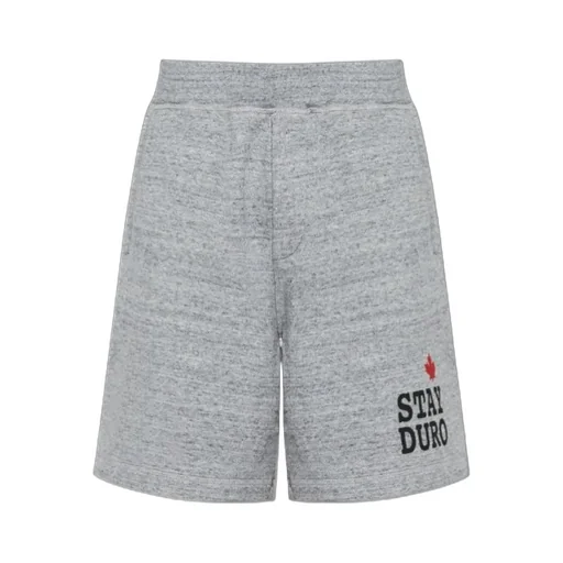Elasticated Waistband Athletic Shorts