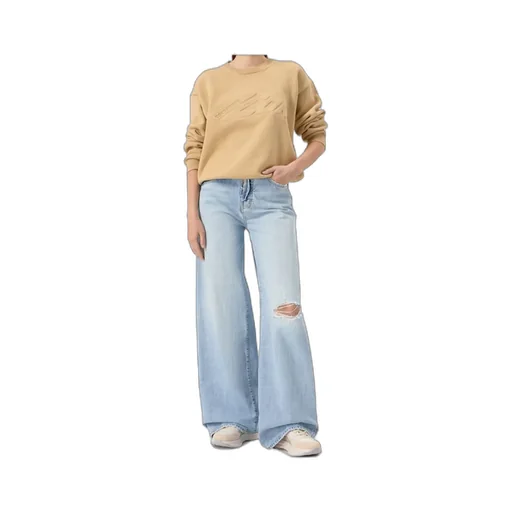 Ripped-Detail Jeans