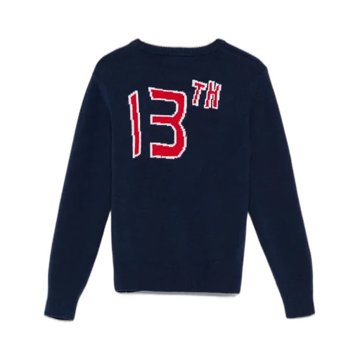 Intarsia-Logo Sweater