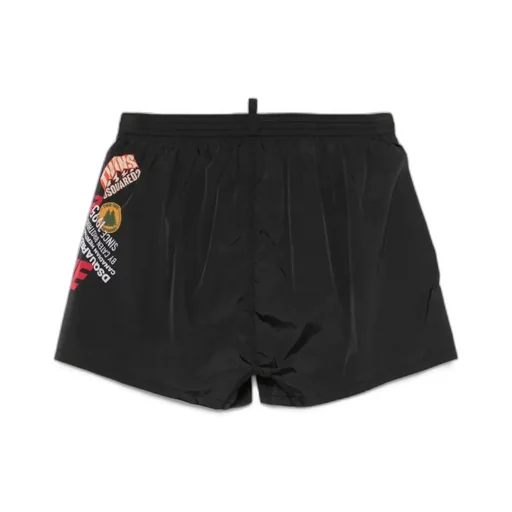 Logo Print Swim Shorts