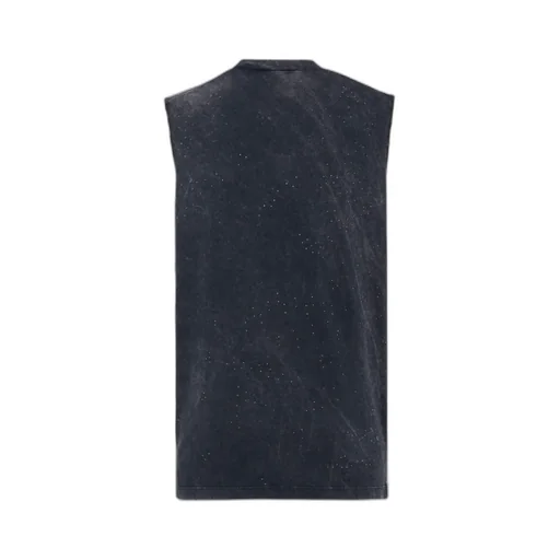Logo Printed Sleeveless T-Shirt