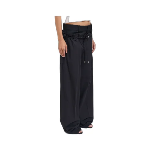 Dsquared2 Straight-Leg High Waist Drawstring Pants