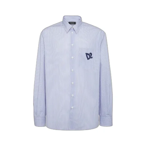 Summer Lovers Oversized Pinstriped Shirt