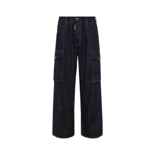 Summer Lovers Loose Cargo Jeans