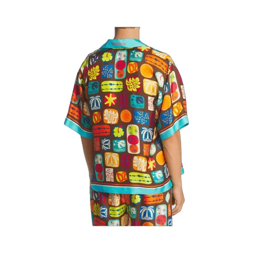 Summer Lovers Drop Shoulder Bowling Shirt