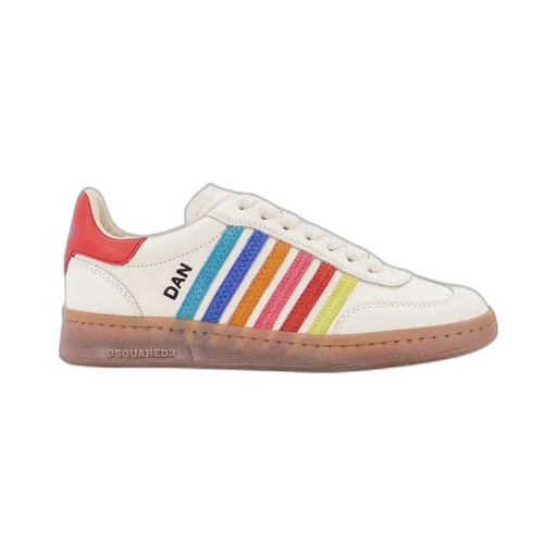 Striped Low-Top Sneakers