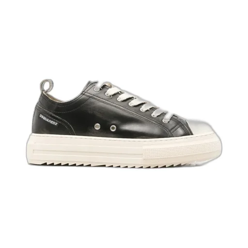 Platform Lace-Up Sneakers