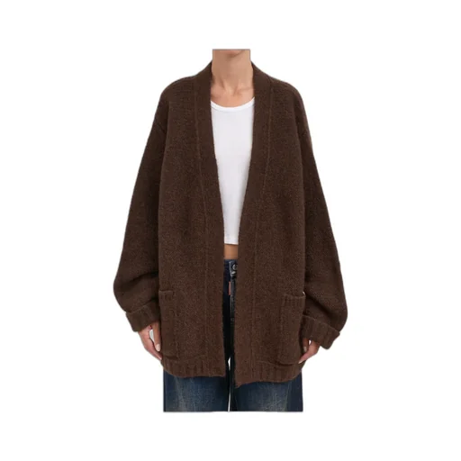 Belted V-Neck Cardigan