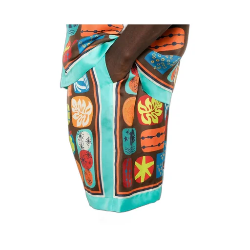 Summer Lovers Elastic Waist Boxer Shorts