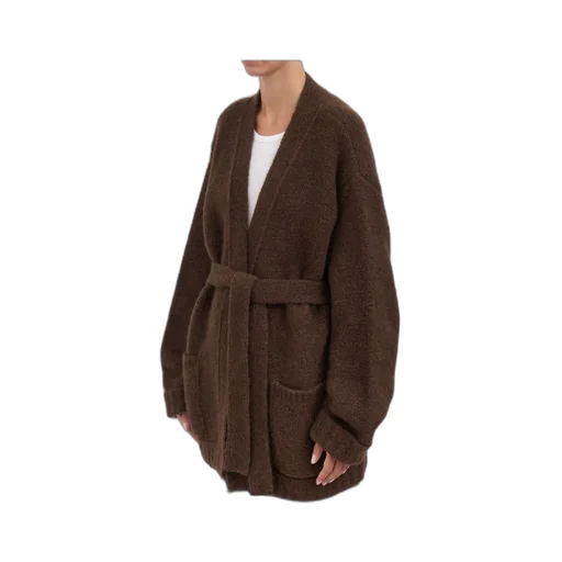 Belted V-Neck Cardigan