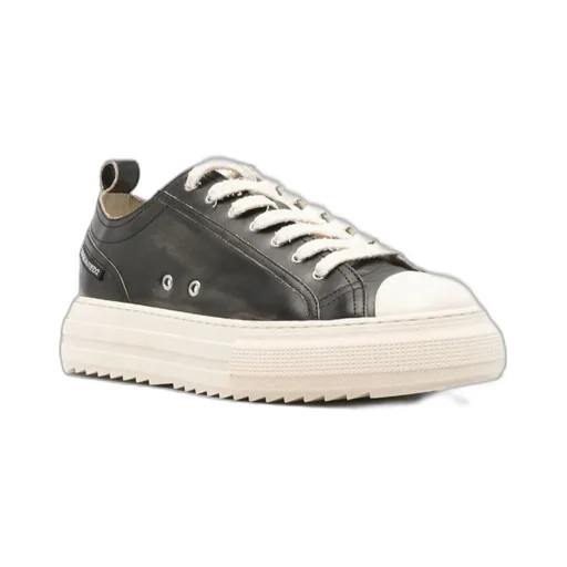 Platform Lace-Up Sneakers