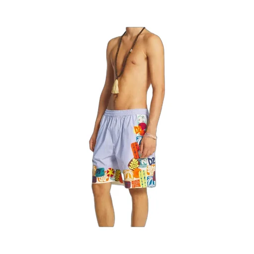 Summer Lovers Pinstriped Boxer Shorts