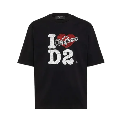 I Love Vaquera D2 Destroyed Loose Fit T-Shirt