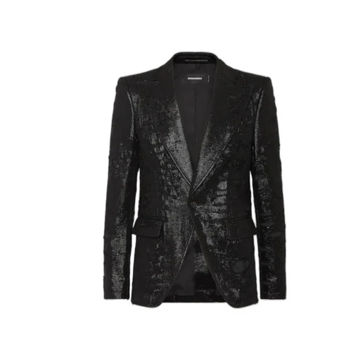 Disco Wash '70S 1 Button Peak Blazer