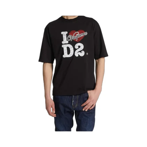 I Love Vaquera D2 Destroyed Loose Fit T-Shirt