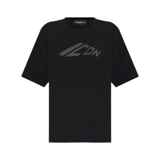 Icon Printed Crewneck T-Shirt