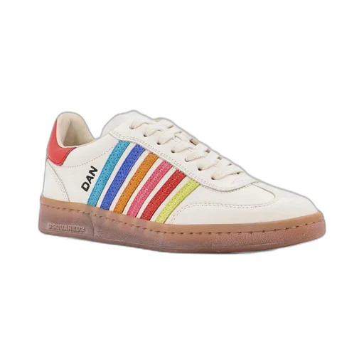 Striped Low-Top Sneakers