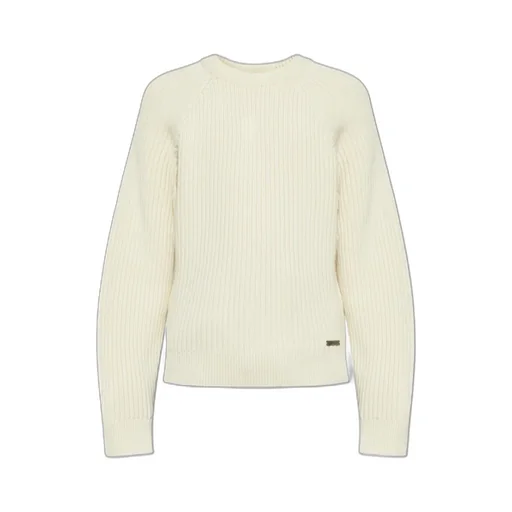 Logo Plaque Knitted Jumper