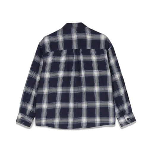 Checked Long-Sleeved Shirt