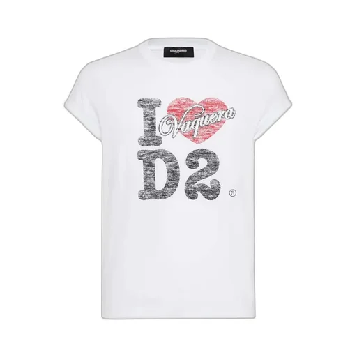 I Love D2 Crewneck T-Shirt