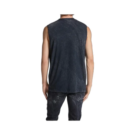 Logo Printed Sleeveless T-Shirt