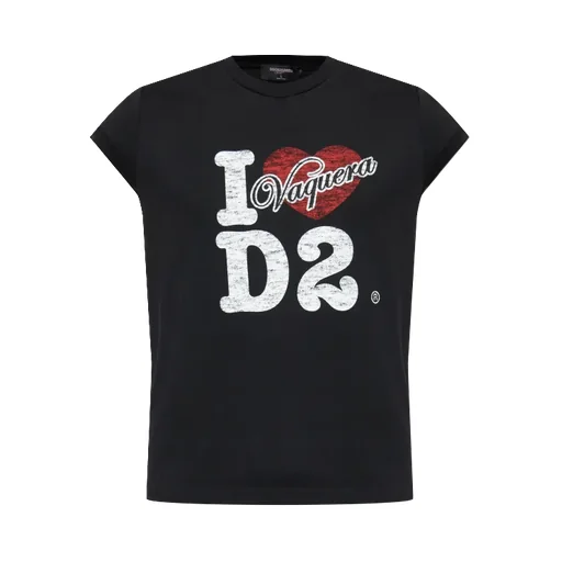 I Love D2 Crewneck T-Shirt