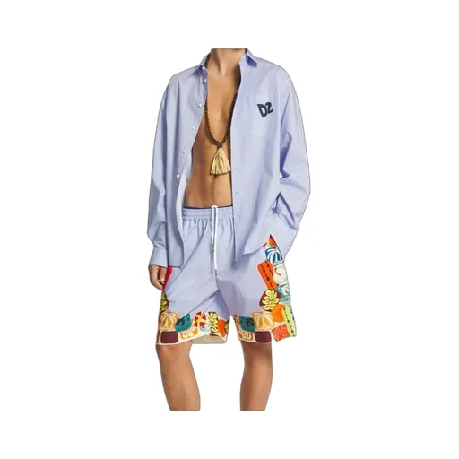 Summer Lovers Pinstriped Boxer Shorts