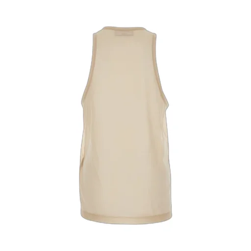 Logo Printed Sleeveless Top