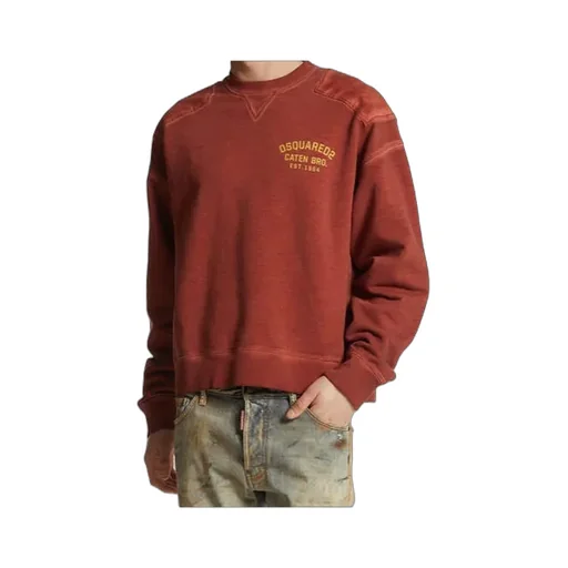 Supernegative Dyed Cipro Loose Fit Sweatshirt