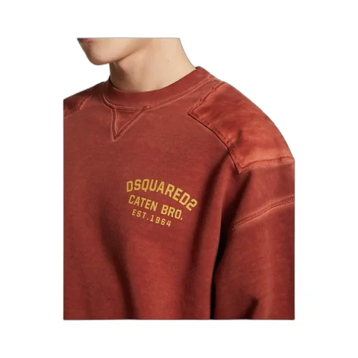 Supernegative Dyed Cipro Loose Fit Sweatshirt
