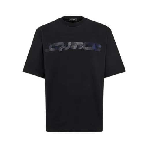 Loose Fit Raised Printed T-Shirt