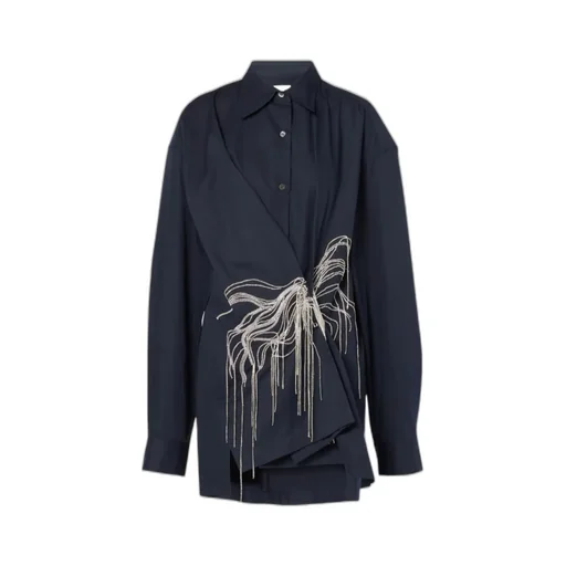 Embellished Oversized Shirt