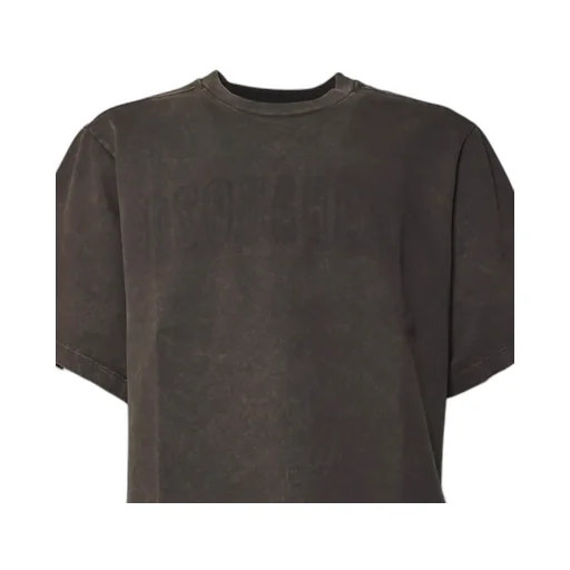 Loose Ada Fit Raw Edge T-Shirt