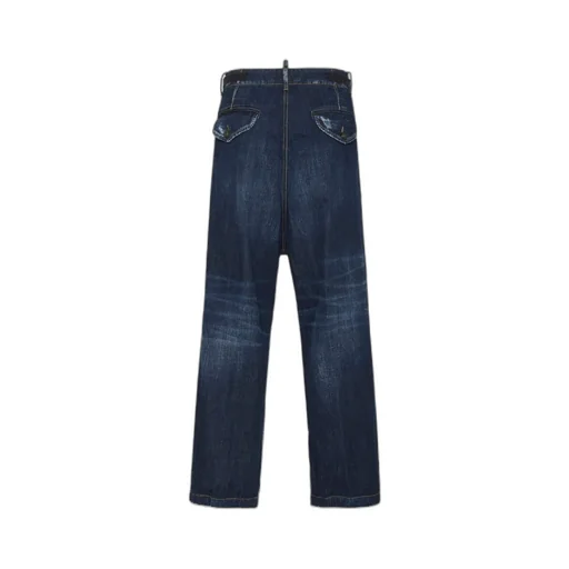 Be Cool Be Nice Utility Wide Denim Pants
