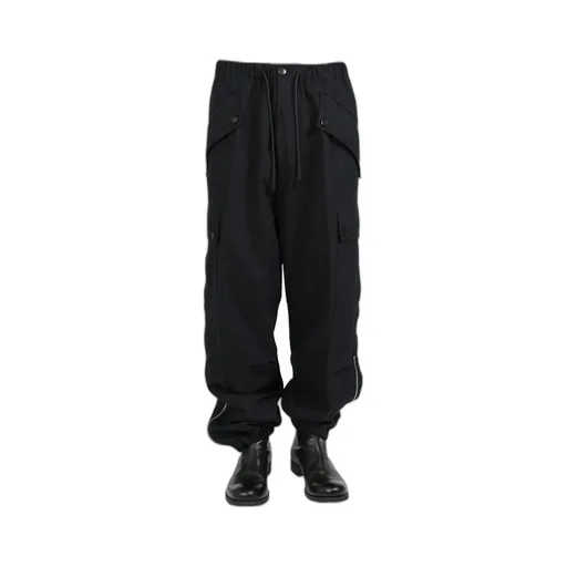Drawstring Cargo Pants