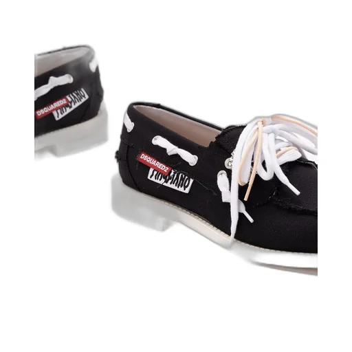 Dsquared2 X Magliano Distressed Boat Shoes