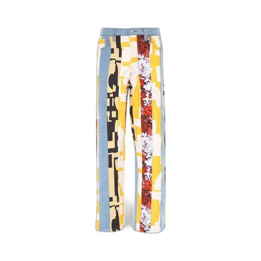 Pattern Casual Pants