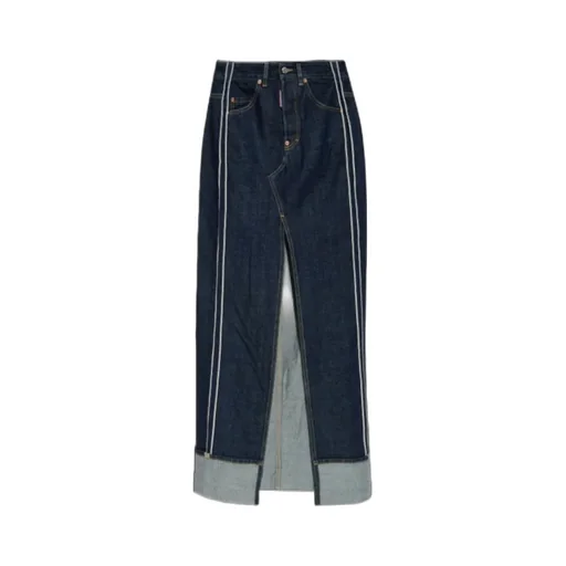 Dark Denim Skirt