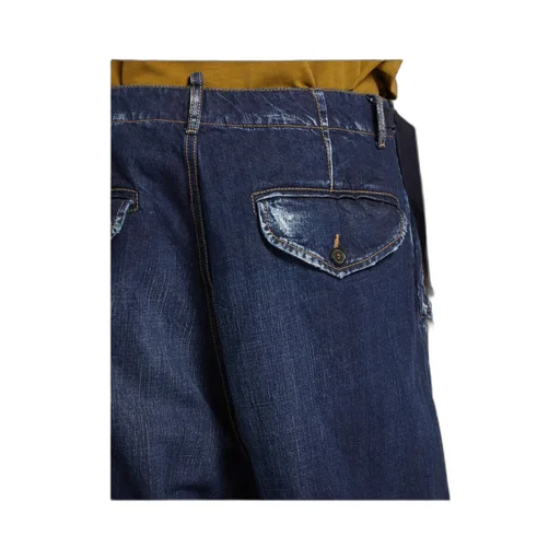 Be Cool Be Nice Utility Wide Denim Pants