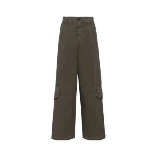 Wide-Leg Casual Pants