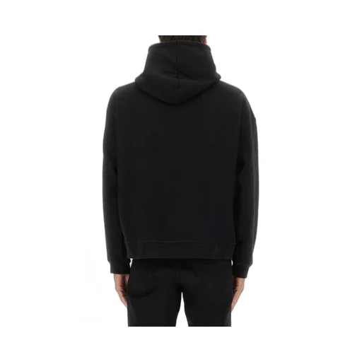 Graphic Printed Drawstring Hoodie