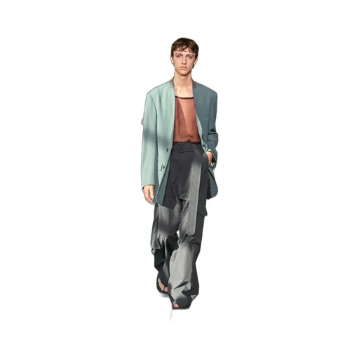 Single-Row Suit Coat
