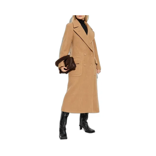 Double Breasted Long Sleeved Coat