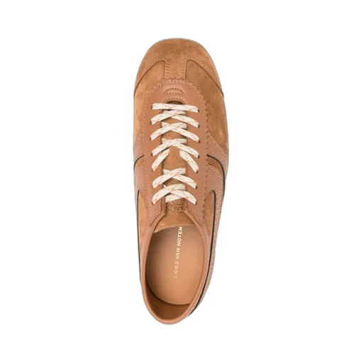 Round Toe Low-Top Sneakers
