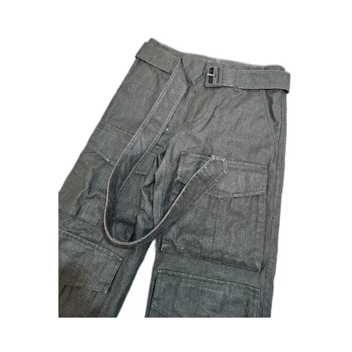 Belt-Loop Casual Pants